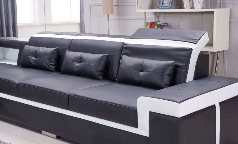 Ruby - L - Leather Sofa Lounge Set